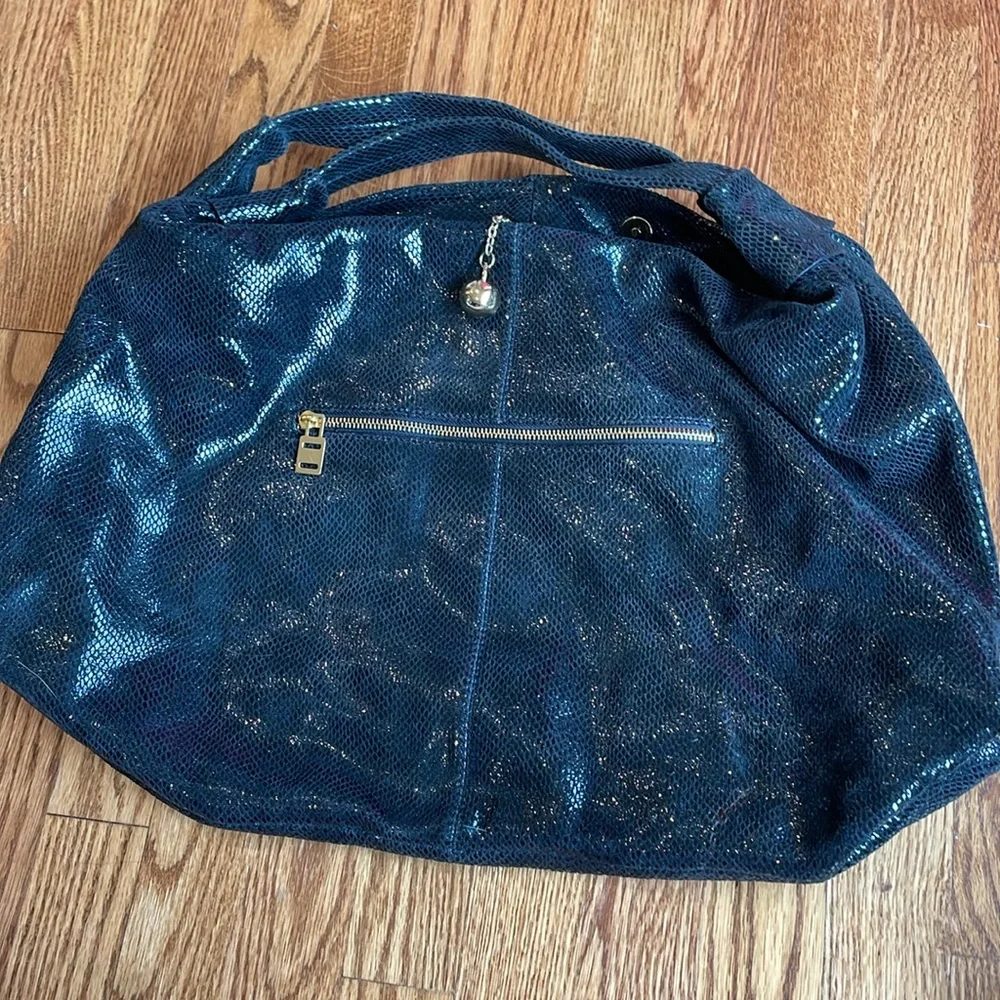 Vintage Charles Jourdan snake skin large hobo - Picture 3 of 10